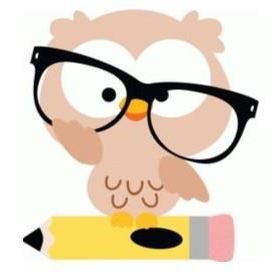 Owl with Pencil 